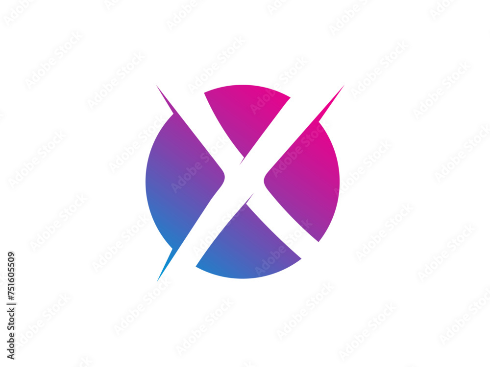Letter X Logo Design Template Illustration. Letter X Logo Design Template Illustration.