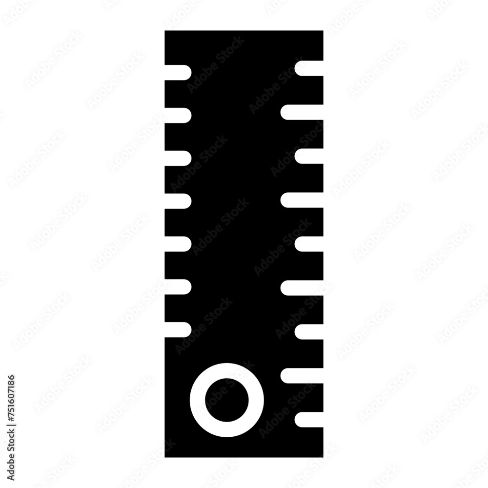 Obraz premium ruller icon
