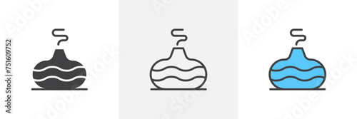 Diffuser Isolated Line Icon Style Design. Simple Vector Illustration