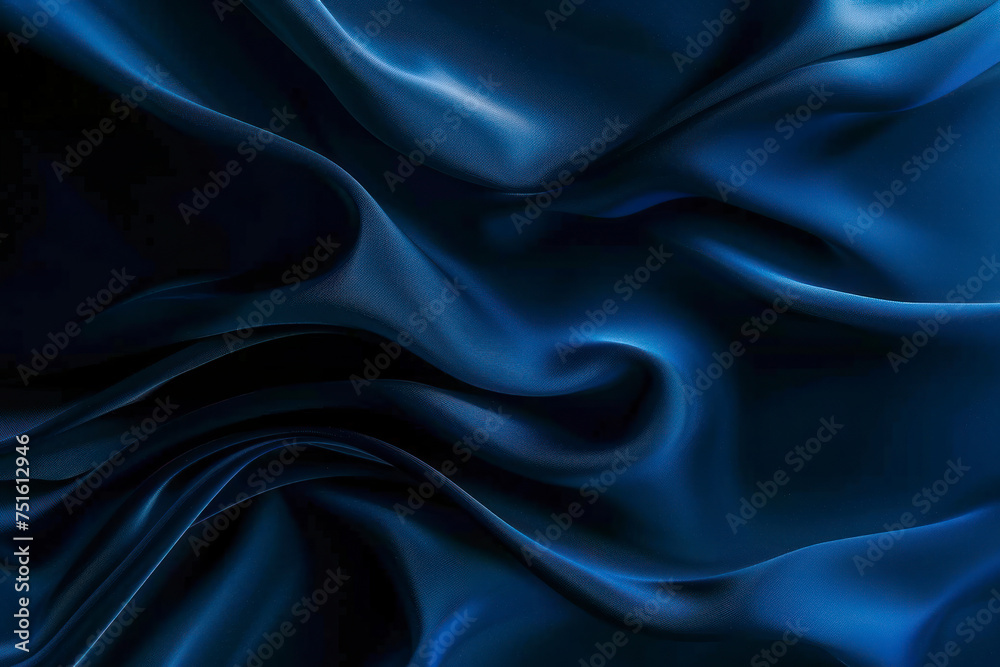 Fototapeta premium Modern black blue abstract background. Minimal. Color gradient. Dark.