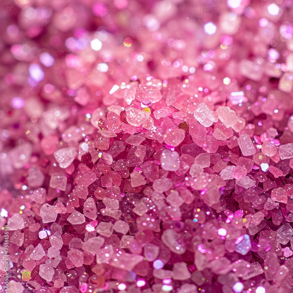 Obraz premium pink sea salt.