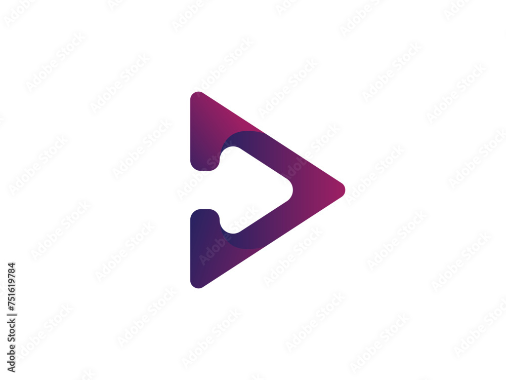 Abstract business logo icon design template with arrow. arrow vector logo Abstract business logo icon design template with arrow. arrow vector logo