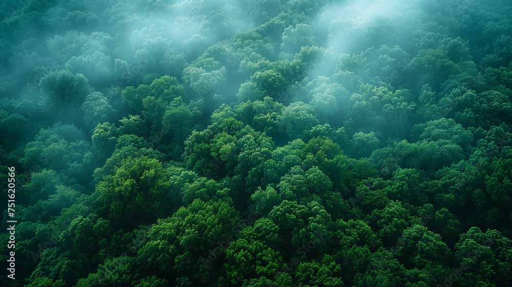drone view over a mixed forest at the peak of summer drone view over a mixed forest at the peak of summer