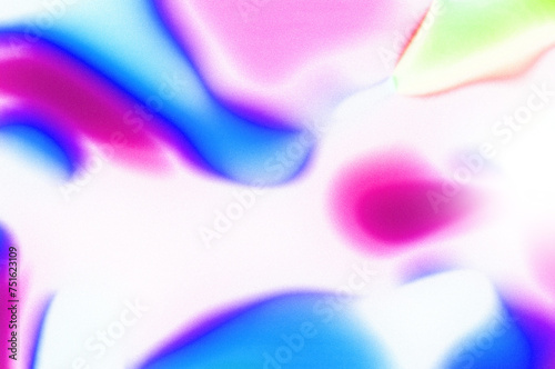 Abstract blurred grainy gradient background . Colorful digital grain soft noise effect pattern. Lo-fi multicolor vintage retro. VHS Glitch Texture