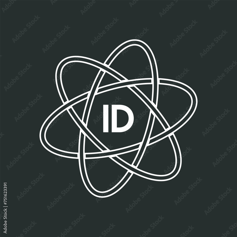 ID letter logo design on white background. ID logo. ID creative initials letter Monogram logo icon concept. ID letter design ID letter logo design on white background. ID logo. ID creative initials letter Monogram logo icon concept. ID letter design