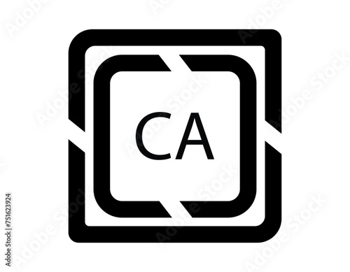 Free Download CA logo design template vector. CA Business abstract connection vector logo. CA icon circle logotype
 - GFXLoad