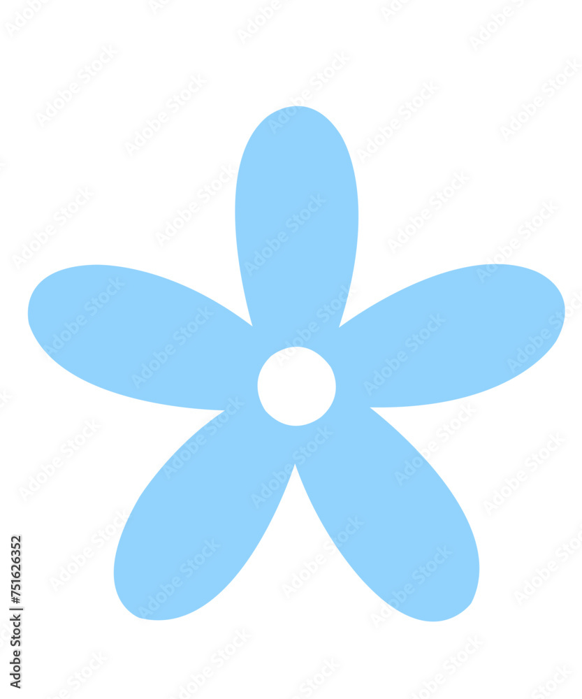 Flower clip art design on plain white transparent isolated background for card, shirt, hoodie, sweatshirt, apparel, tag, mug, icon, poster or badge Flower clip art design on plain white transparent isolated background for card, shirt, hoodie, sweatshirt, apparel, tag, mug, icon, poster or badge