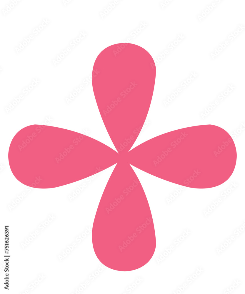 Flower clip art design on plain white transparent isolated background for card, shirt, hoodie, sweatshirt, apparel, tag, mug, icon, poster or badge Flower clip art design on plain white transparent isolated background for card, shirt, hoodie, sweatshirt, apparel, tag, mug, icon, poster or badge