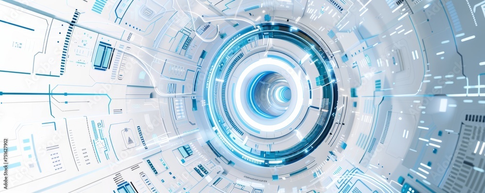 technology icon digital business concept Generative AI technology icon digital business concept Generative AI