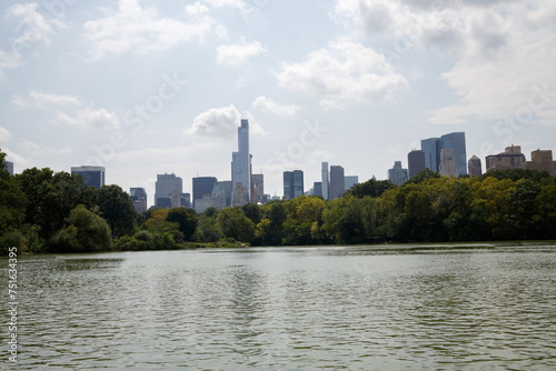 Jacqueline Kennedy Onassis Reservoir in Central Park, New York photo
