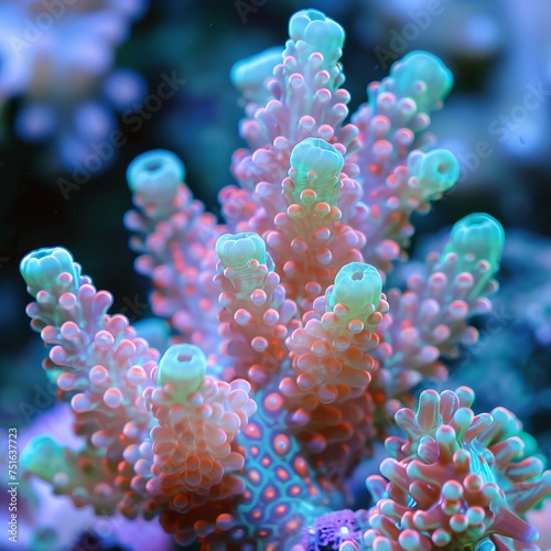 sea corals background. © Yahor Shylau 