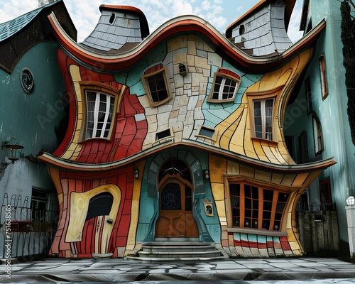 The Crooked House becomes the center of a gravitational anomaly a place where physics bend drawing curious minds from around the world photo