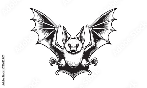 Bat, bat flying, bat wings, bat design, bat logo design icon 