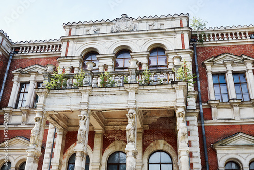 The abandoned estate of Mikhail Izmailov by architect Bazhenov. M.Izmailov was Moscow governor in 1796-1797 years. photo