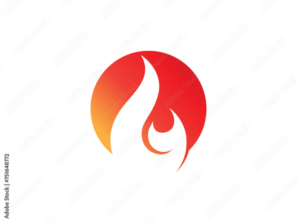 fire logo icon design template elements. Fire flame vector icons fire logo icon design template elements. Fire flame vector icons