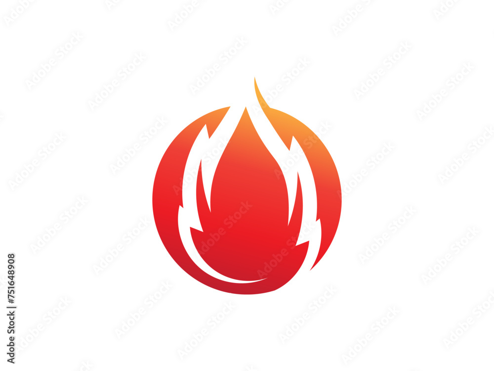 fire logo icon design template elements. Fire flame vector icons fire logo icon design template elements. Fire flame vector icons