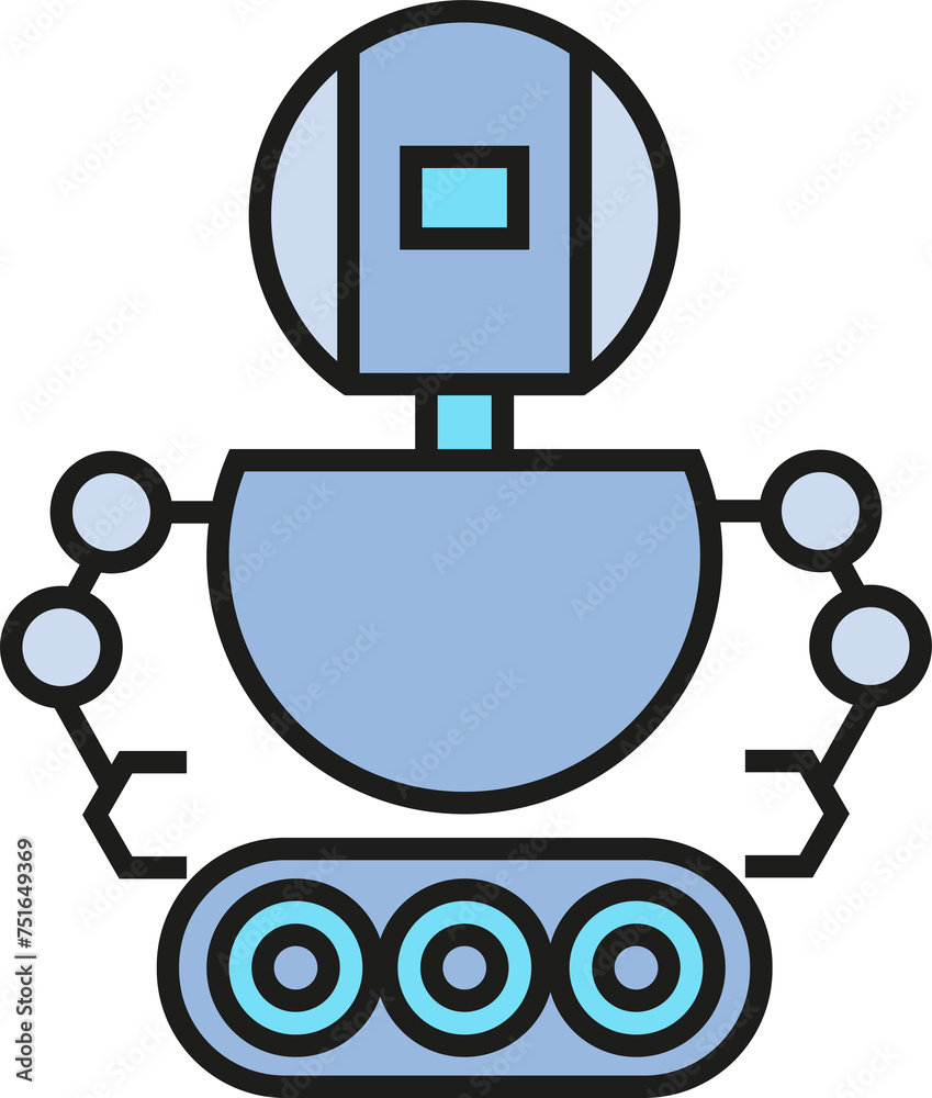 Smart Robot Icon Smart Robot Icon