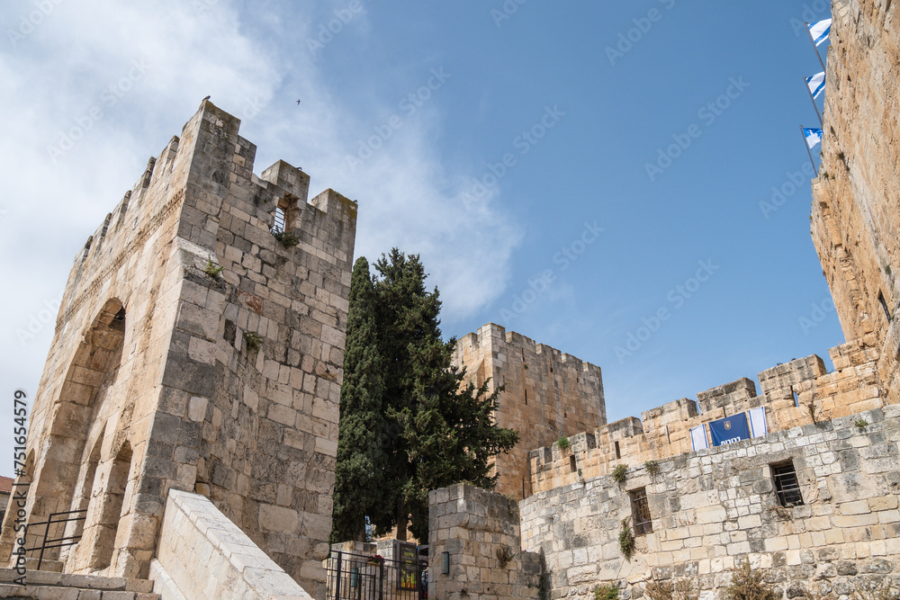 Jerusalem, historical part of the city, old city, Israel Jerusalem, historical part of the city, old city, Israel