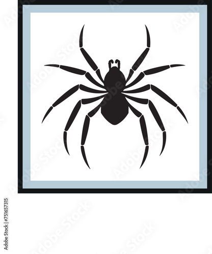 Spider Silhouette, Tarantula Spider Silhouette