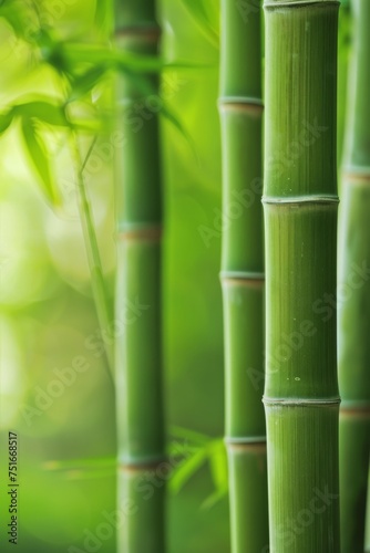 Background Texture Pattern in the Style of Bamboo Zen - Clean lines and natural growth patterns for a peaceful vibe created with Generative AI Technology