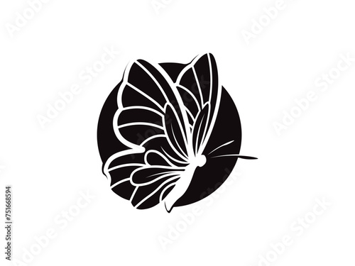 butterfly logo design vector inspiration. butterfly vector logo