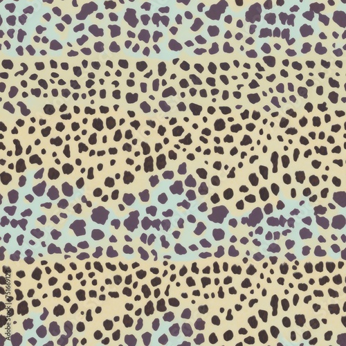 A delicate leopard print pattern with a seamless design featuring soft pastel tones for a modern take on a classic motif.