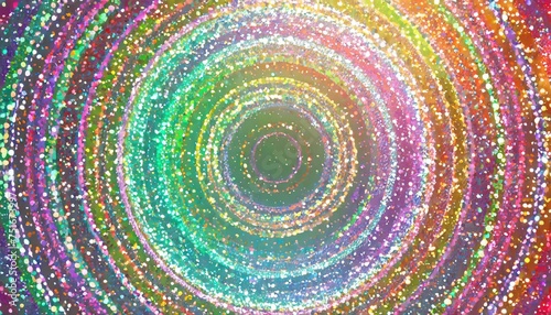 colorful circle glitter background illustration festive celebration glamorous shimmer iridescent radiant colorful circle glitter background