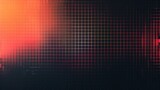 Red LED lights background. Multiple halftone dotted pattern