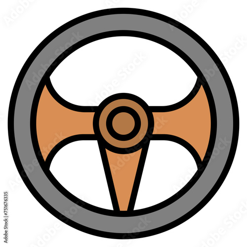 Steering Wheel Icon