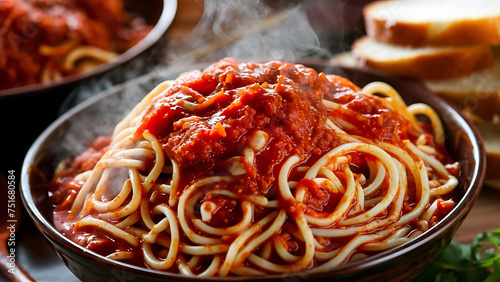 Capture the essence of Spaghetti O's in a mouthwatering food photography shot