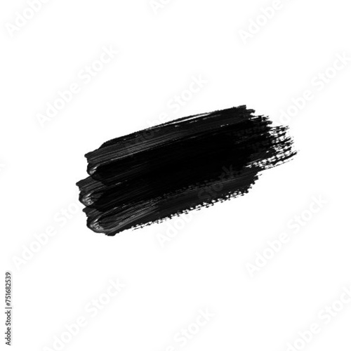 Black Brush Stroke