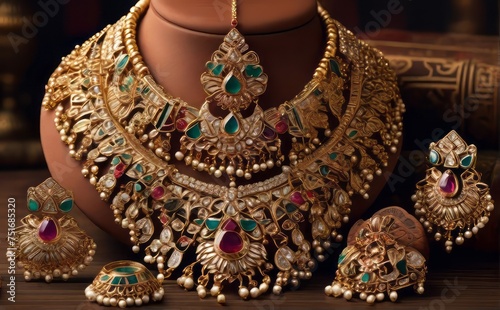 Indian traditional Jewelry 