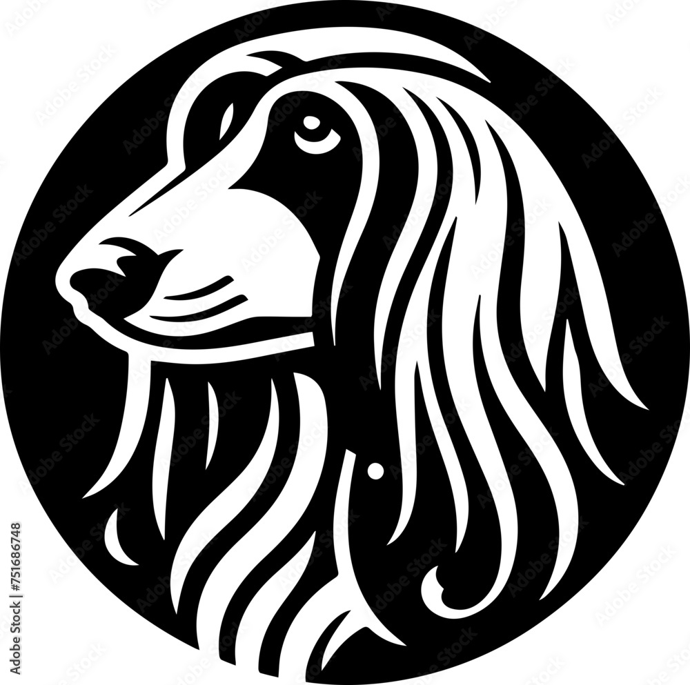 Afghan Hound icon Afghan Hound icon