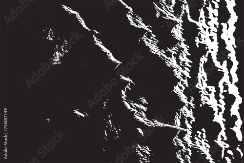 black and white overlay monochrome grunge texture, vector illustration background texture
