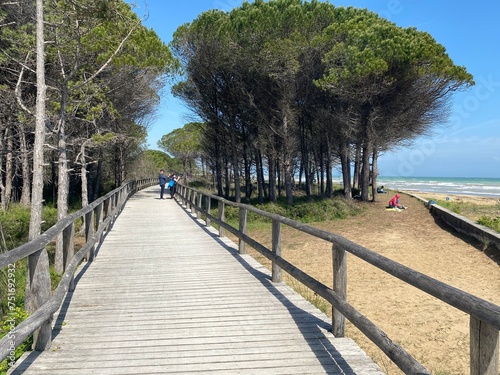 Obraz na płótnie San Michele al Tagliamento - Bibione w salonie