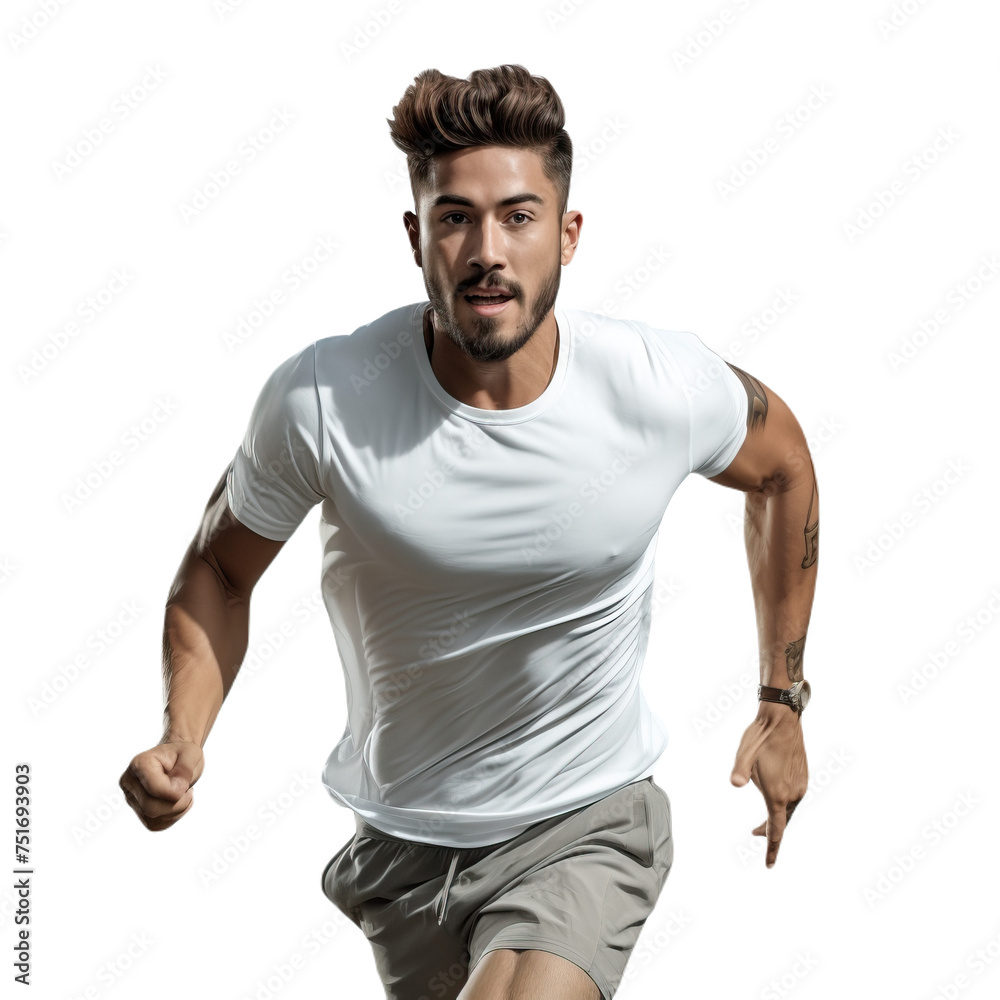 Fototapeta premium person, handsome, guy, muscular, fitness, model, people, sport, strong, boy, body, fit, men, athlete, smile, one, beauty, studio, fashion, muscles, healthy, casual, athletic, muscle, confident
