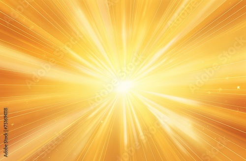 sunburst rays background golden light