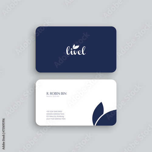 Creative Minimal and modern business card template