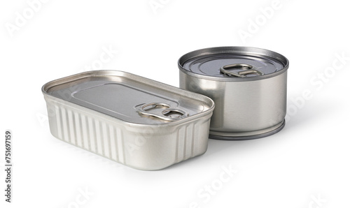 metalic tin can