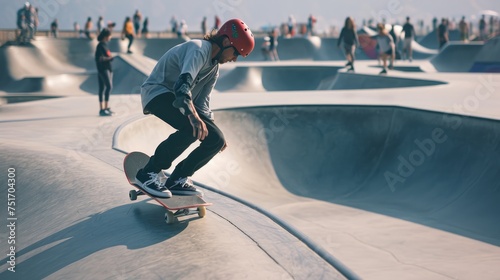 Dynamic Shots of Athletes Engaged in Action Sports such as Skateboarding  Parkour  and Surfing  Illustrating Physical Vigor and Exhilaration Concept