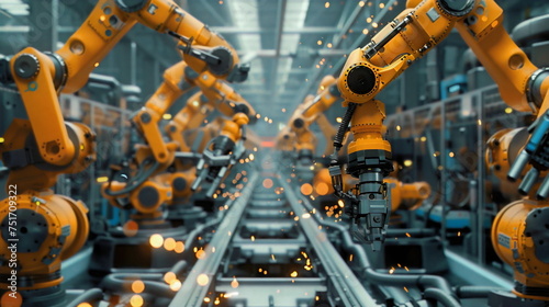 Revolutionizing Production: Industrial Robots in the Digital Age