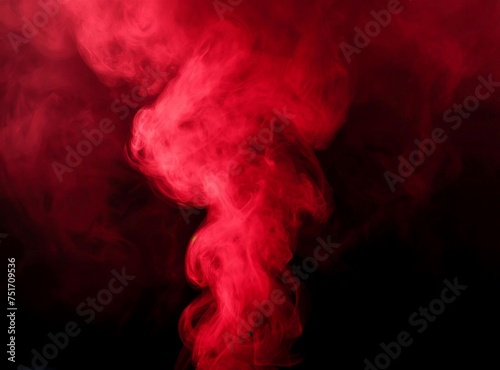 Red smoke background © D'Arcangelo Stock