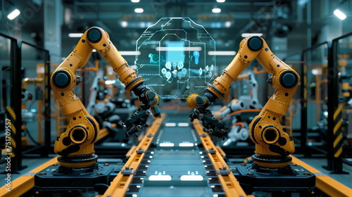 The future of industrial robots is poised to redefine manufacturing landscapes photo