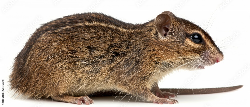 a close up of a rodent on a white background with a blurry look on it's face. a close up of a rodent on a white background with a blurry look on it's face.