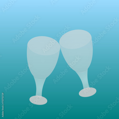 glass of champagne glasses icons flute icon for web design 