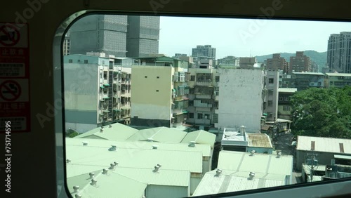 Window View, Airport Train, Taiwan photo