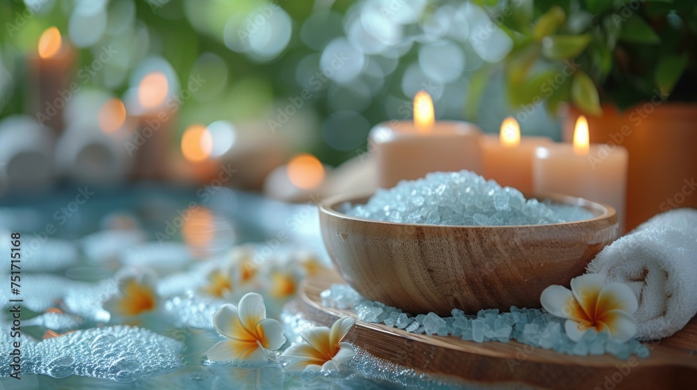 Beautiful spa composition, Beautiful spa composition,