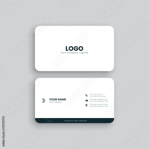 Vector Modern Business Cards Template 