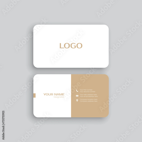 Vector Modern Business Cards Template 
