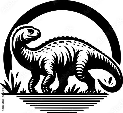 Fototapeta Naklejka Na Ścianę i Meble -   Amargasaurus animal